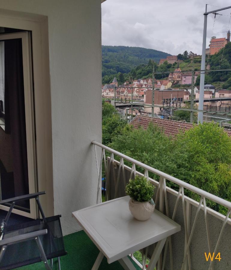 Ferienwohnung Christel Hirschhorn-Neckar Esterno foto