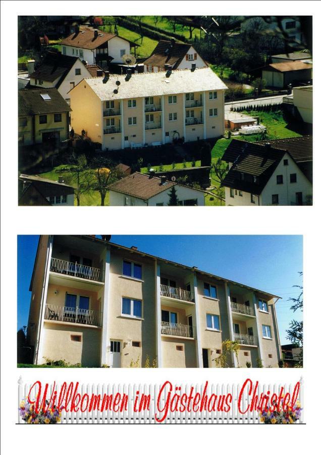 Ferienwohnung Christel Hirschhorn-Neckar Esterno foto